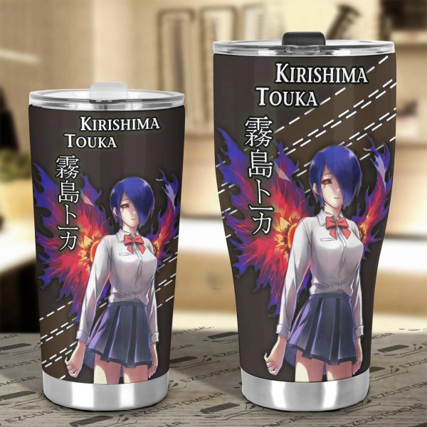 tokyo ghoul car accessories anime car tumblers cup kirishima touka 4yvvn