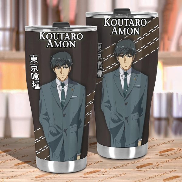 tokyo ghoul car accessories anime car tumblers cup koutaro amon x0g9t