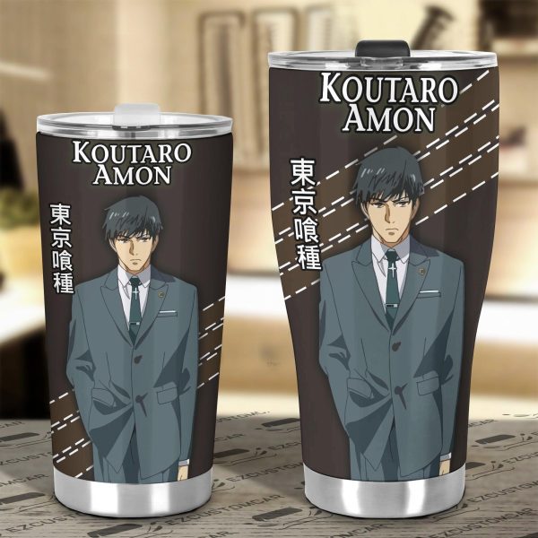 tokyo ghoul car accessories anime car tumblers cup koutaro amon x2yv5