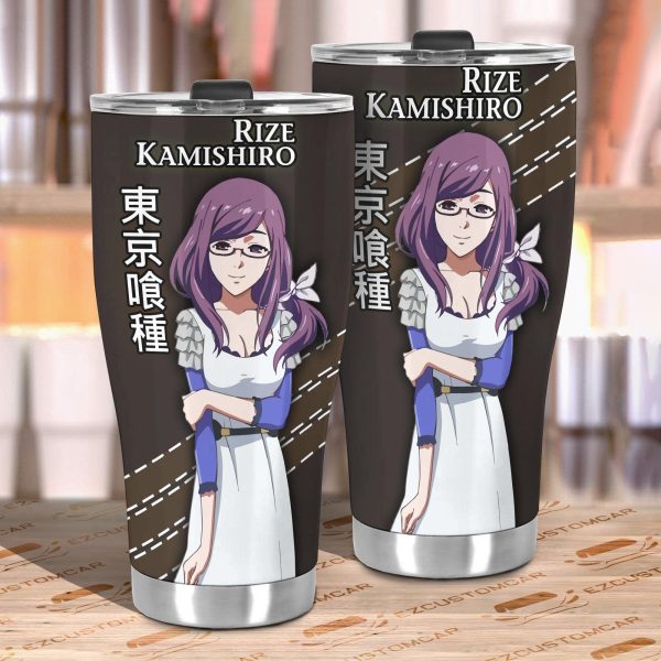 tokyo ghoul car accessories anime car tumblers cup rize kamishiro rjgfn