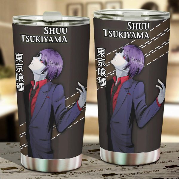 Tokyo Ghoul Car Accessories Anime Car Tumblers Cup Juuzou Suzuya