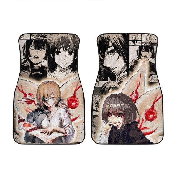 Tokyo Ghoul Car Floor Mats Custom Hinami Fueguchi Character