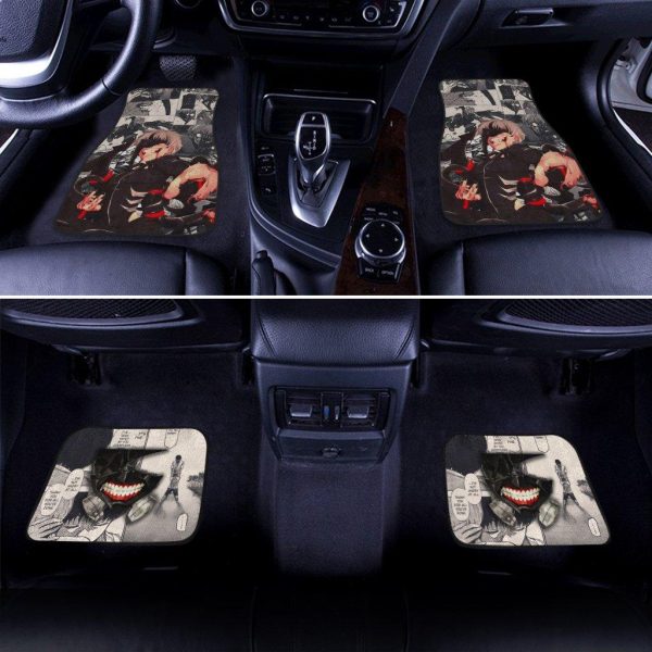 tokyo ghoul ken kaneki custom car floor mats 69wwr