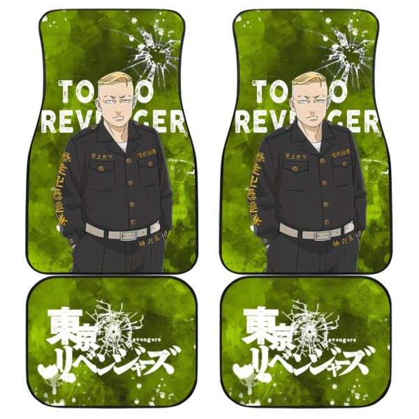 tokyo manji gang car floor mats tokyo revengers anime car accessories cgzuk