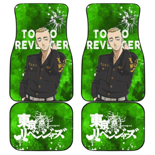 tokyo manji gang car floor mats tokyo revengers anime car accessories cvafp