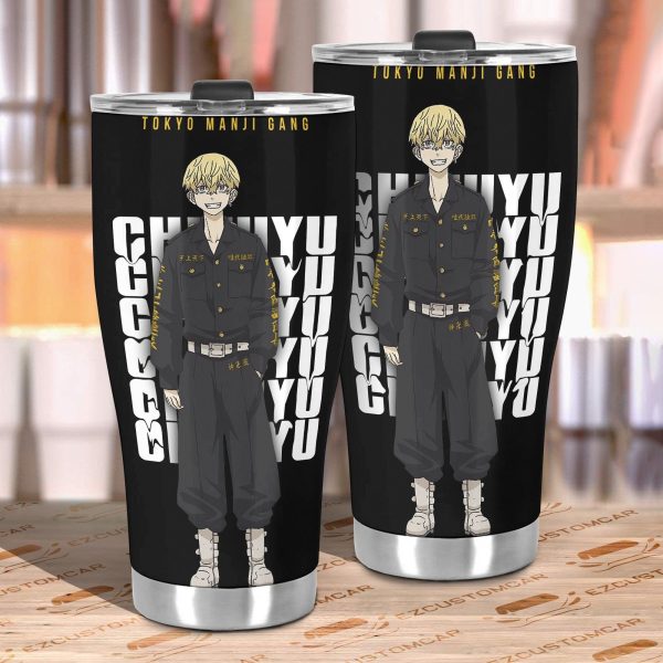 tokyo revenger anime car accessories custom manji gang car tumbler cup dzrua