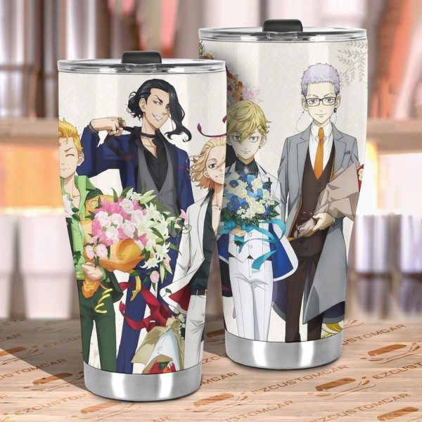 tokyo revenger car accessories custom manji gang car tumbler cup 7roj4