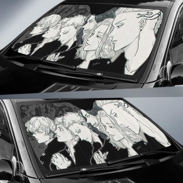 tokyo revenger car sun shade manji gang bmiao