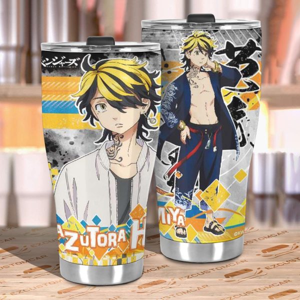 Kazutora Car Tumbler Cup Custom Tokyo Revenger Anime Car Accessories