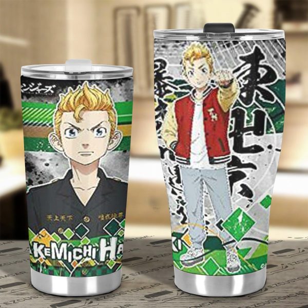 tokyo revenger car tumbler cup custom takemichi anime car accessories elmly