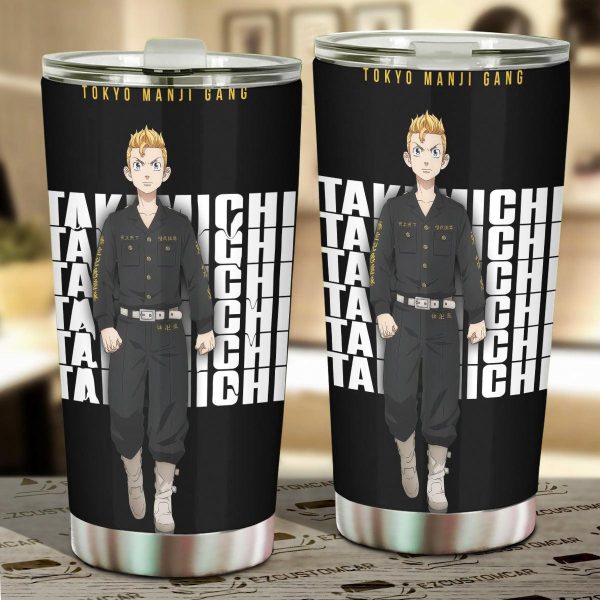 Tokyo Revenger Car Tumbler Cup Custom Manji Gang Anime Car Accessories