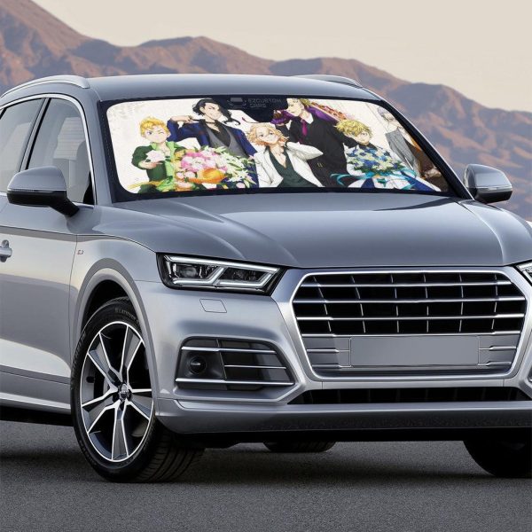 tokyo revenger manji gang car sun shade jywx5