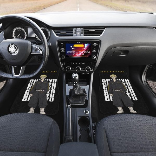 tokyo revengers anime car accessories custom manji gang car floor mats eyx4k