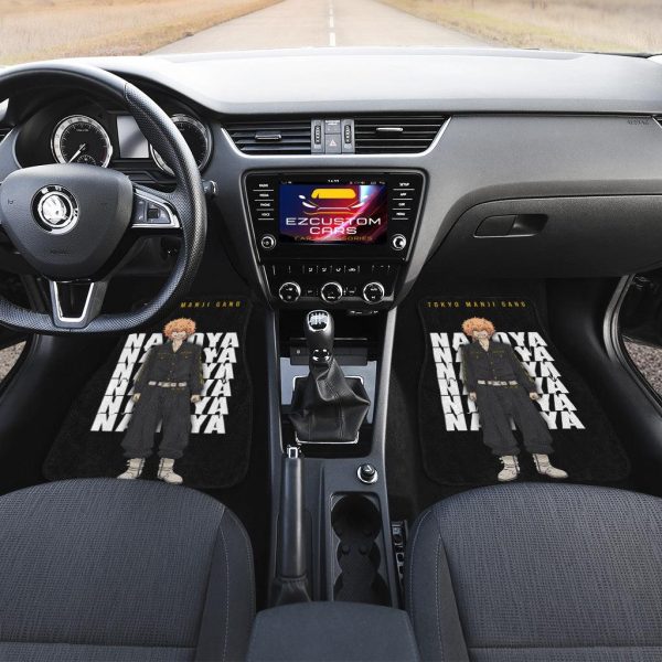 tokyo revengers car floor mats custom manji gang anime car accessories lmxom
