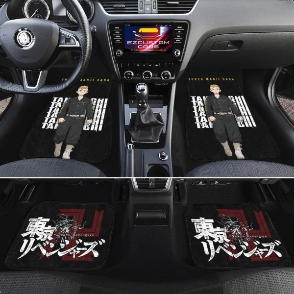 tokyo revengers manji gang anime car floor mats custom car accessories jeier