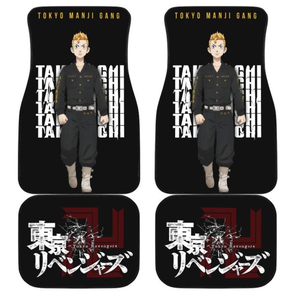 Tokyo Revengers Anime Car Accessories Custom Manji Gang Car Floor Mats