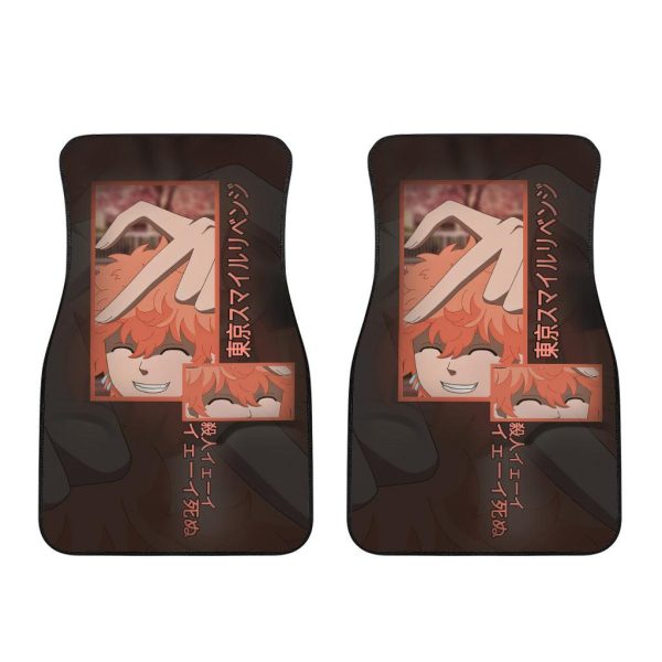 tokyo revengers smailey anime car floor mats custom car accessories 5geir