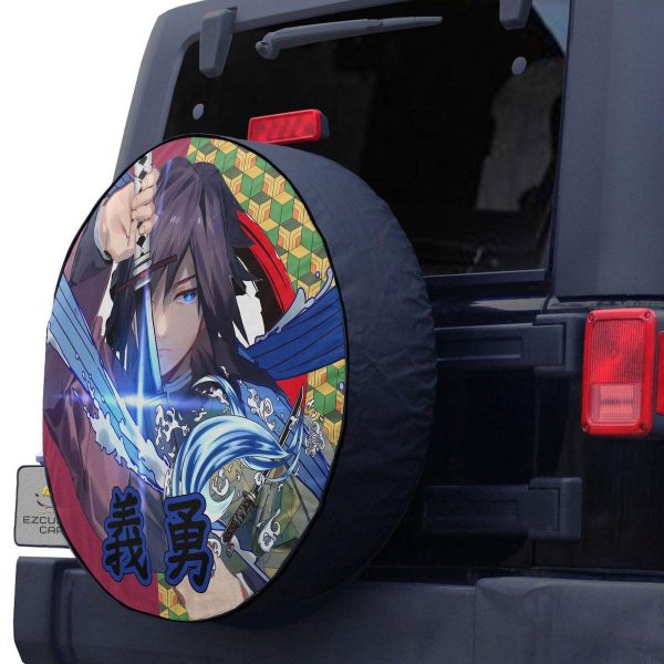 tomioka giyuu spare tire cover demon slayer anime custom car accessories k9in6