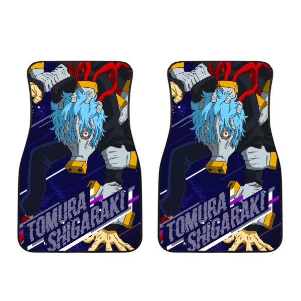 tomura shigaraki car floor mats custom my hero academia anime car accessories moetd
