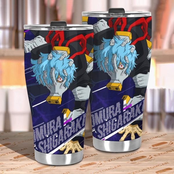 tomura shigaraki car tumbler cup cutsom my hero academia anime car accessories wzgmz