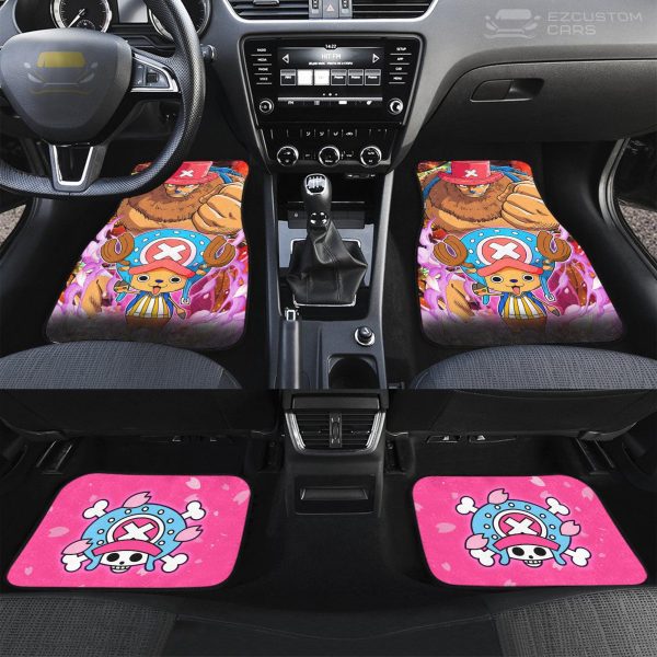 tony chopper one piece anime car floor mats hyyfi