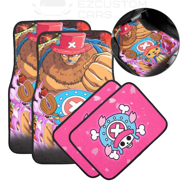 tony chopper one piece anime car floor mats vqqfv
