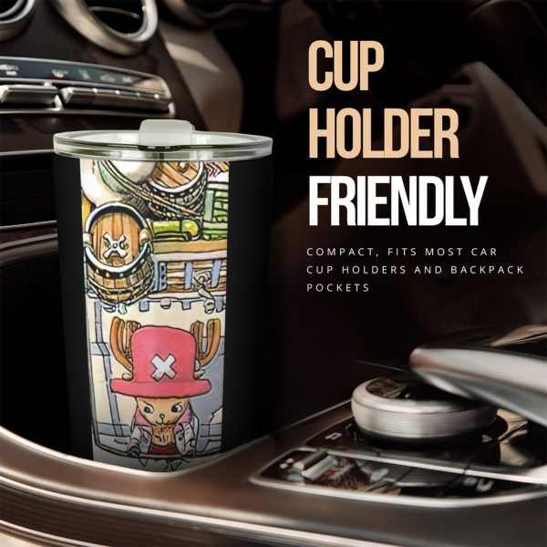 Tony Tony Chopper Car Tumbler Cup One Piece Anime Car Accessories