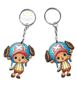 tony tony chopper keychains custom one piece anime car accessories m9rw8