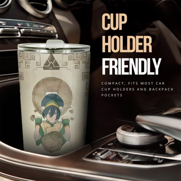 Toph Beifong Avatar Tumbler Anime Cup Car Accessories