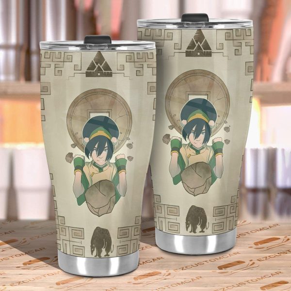 toph beifong avatar tumbler anime cup car accessories rqgws