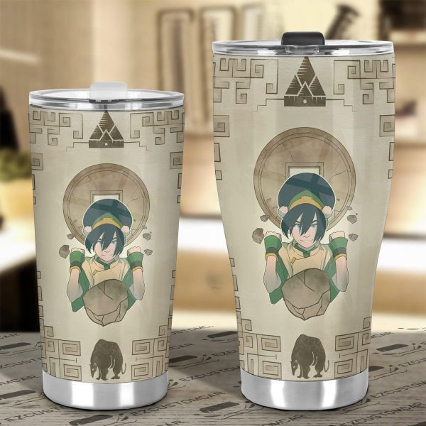 toph beifong avatar tumbler anime cup car accessories yr2bl