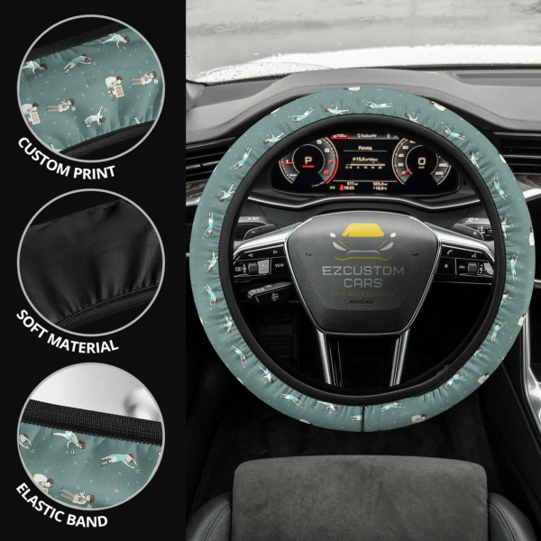 toru oikawa anime steering wheel cover custom haikyuu anime car accessories xed61