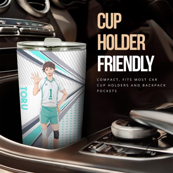 toru oikawa car tumbler cup custom haikyuu anime car accessories msf3t