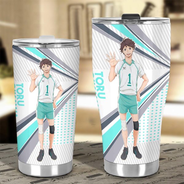 toru oikawa car tumbler cup custom haikyuu anime car accessories tegcb