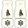 Trafalgar D. Water Law Car One Piece Car Floor Mats