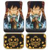 Trafalgar Law One Piece Car Floor Mats Custom Anime Car Accessories