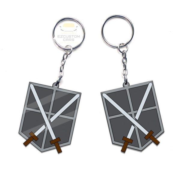trainee corps keychains attack on titan 47rqk