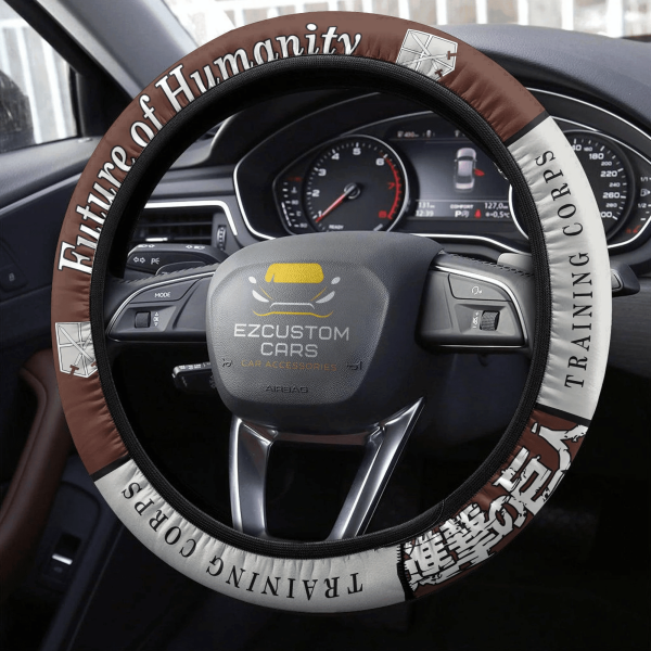 training corps symbols anime steering wheel cover custom anime attack on titan car accessories xg1u2