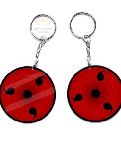 triple tomoe sharingan keychains custom naruto anime car accessories 65ede