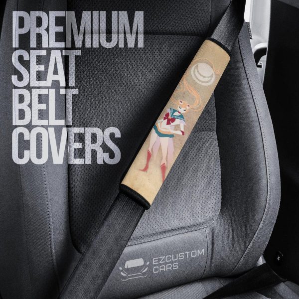 tsukino usagi seat belt covers custom sailor moon car accessories q9u1r