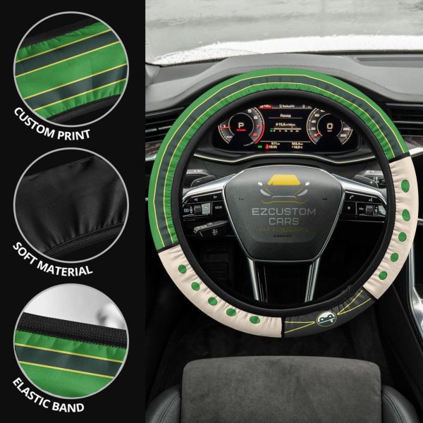 Tsuyu Asui Anime Steering Wheel Cover Custom Anime My Hero Academia Car Accessories