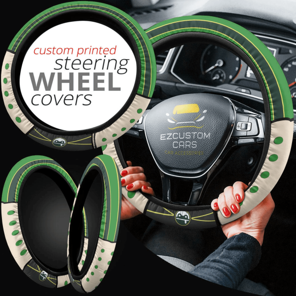 tsuyu asui anime steering wheel cover custom anime my hero academia car accessories gx1xj