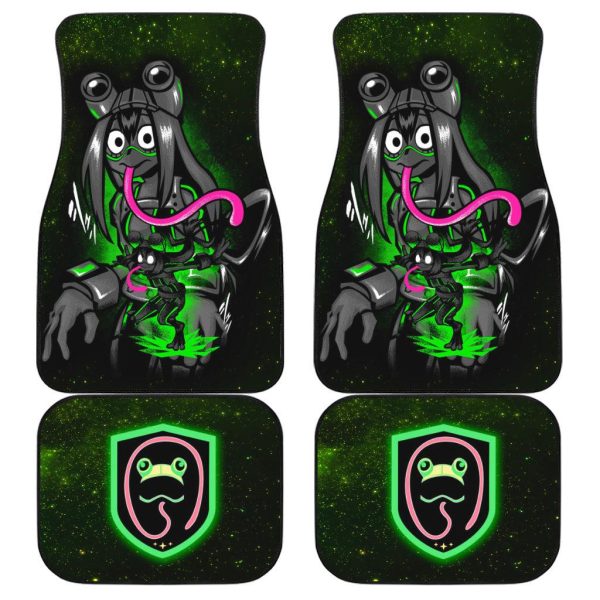 My Hero Academia Anime Car Floor Mats Car Accessories Asui Tsuyu MHA