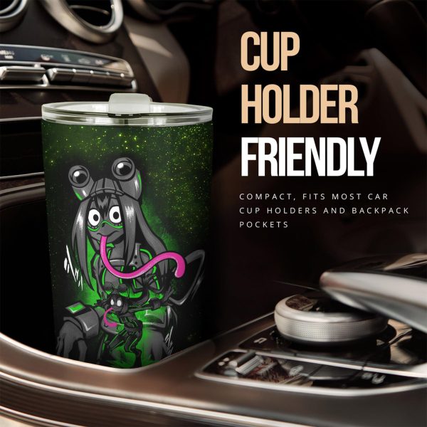 tsuyu asui car tumbler cup cutsom my hero academia anime car accessories bbyxa