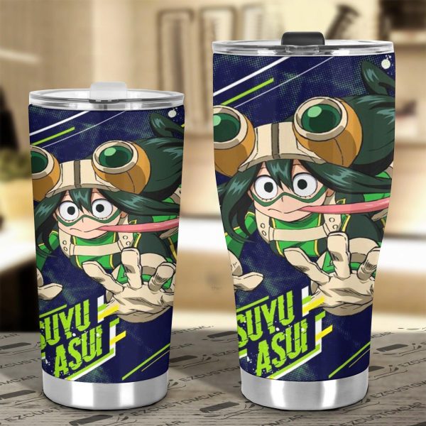 tsuyu asui car tumbler cup cutsom my hero academia anime car accessories cxszr