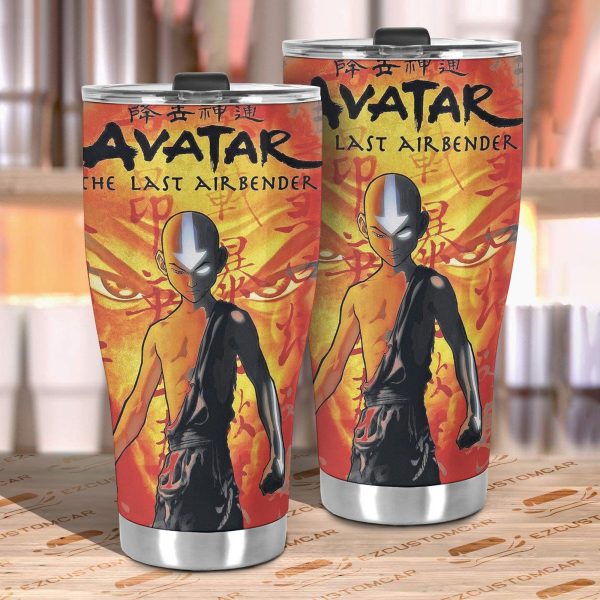tumbler cup aang custom avatar the last airbender anime car accessories psfwc