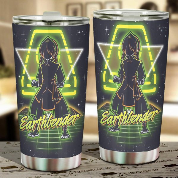 Toph Beifong Car Tumbler Cup Custom Avatar Anime Car Accessories