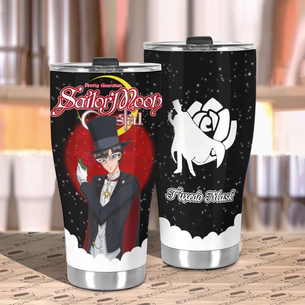 tuxedo mask travel mug gift idea for sailor moon fans no2di