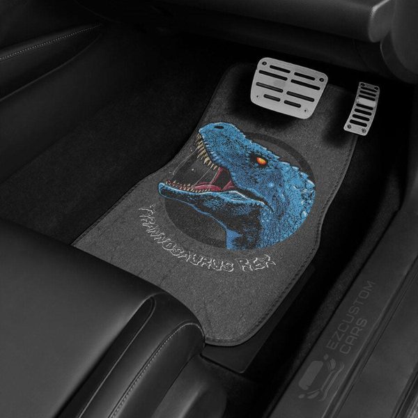 tyrannosaurus rex car floor mats custom dinosaur car accessories n8tdl