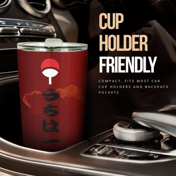 uchiha clan symbol car tumblers cup custom naruto anime car accessories pkpnh